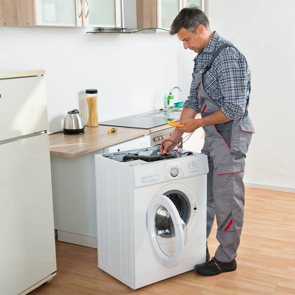 can you walk me through the steps of troubleshooting my washer issue in Barstow WA